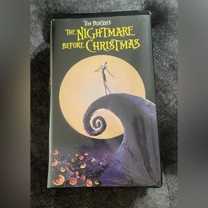 The Nightmare Before Christmas VHS